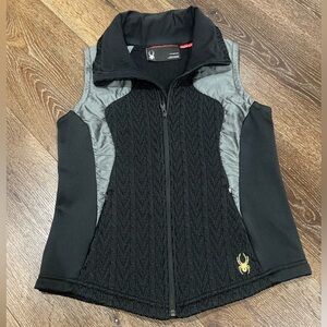 EUC Spyder vests medium black and gray